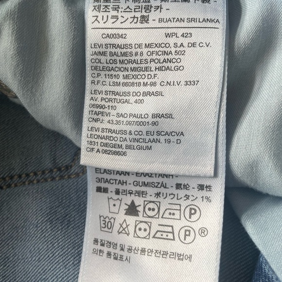 Levi’s 711 Skinny Jeans Size 29 - Picture 8 of 8